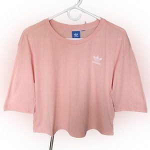 Adidas Pastel Loose Crew Neck Tee